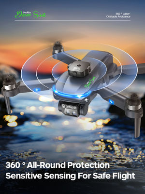 S118 Drone With 4k Dual Camera 5g Wifi 360 Obstacle Avoidance Fpv Brushless Motor Rc Quadcopter Mini Drone Professional