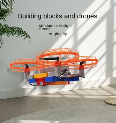 Dual Shape Drone with 360 Degree Flip Function Building Block Assembly