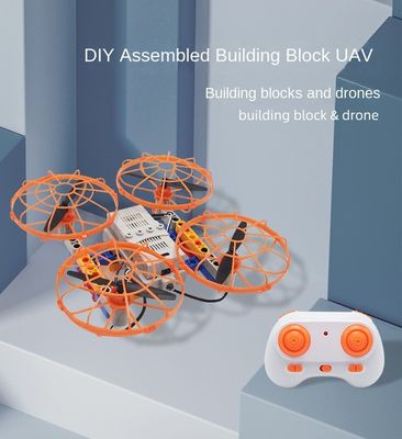 Dual Shape Drone with 360 Degree Flip Function Building Block Assembly