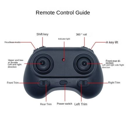 18*25*5cm Dwi Dowellin Remote Control Drone Control Range 100M