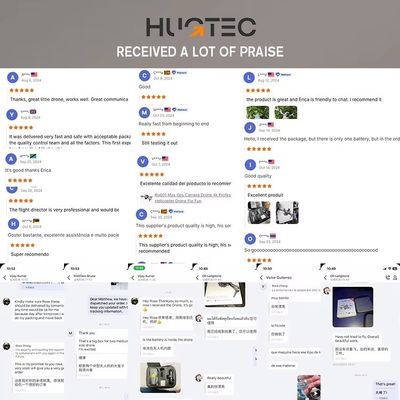 Single package size CM 22.7X8X18.5 HUGTEC Dm97 E88 PRO Optical Flow Positioning Drone App Controlled 360 Flip Plastic