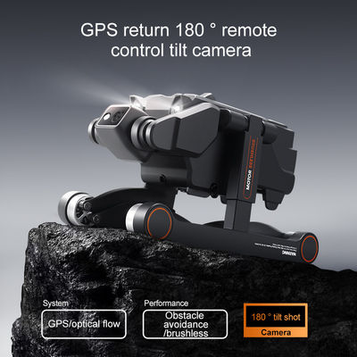 Rg700 Hd 4k Dual Camera Drone with Gps Wifi Transmission and Four Side Obstacle Avoidance Beginner Operator Skill Level
