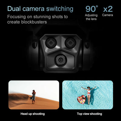 Lu900 Mini Drone 4k Dual Camera Drone With 5g Wifi Fpv Abs Remote Control Toys 100m Image Transmission Distance Yes Gyro