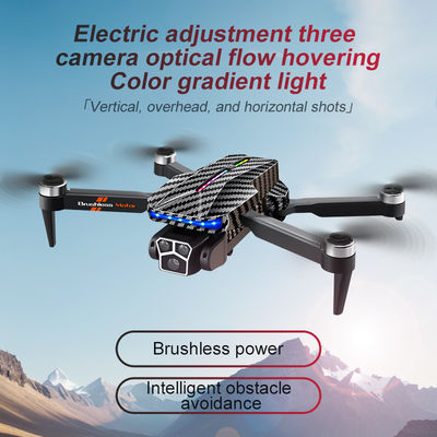 12mins Flight Time Hand Control Carbon Fiber Black Drone with Optical Flow Altitude Hold and 4k 360 Degree Rolling Stunt