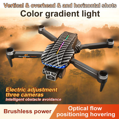 12mins Flight Time Hand Control Carbon Fiber Black Drone with Optical Flow Altitude Hold and 4k 360 Degree Rolling Stunt