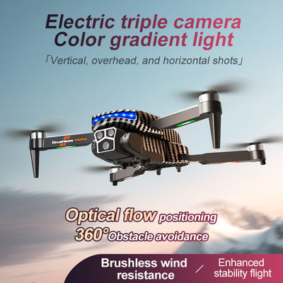 12mins Flight Time Hand Control Carbon Fiber Black Drone with Optical Flow Altitude Hold and 4k 360 Degree Rolling Stunt