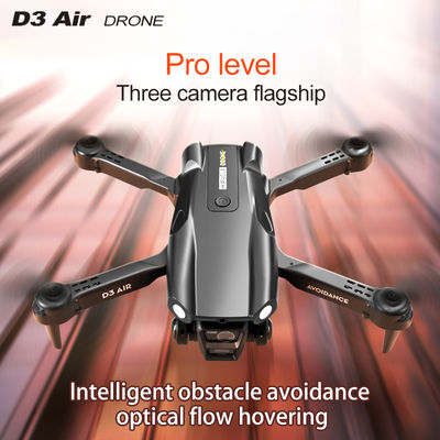 2024 D3 Air Drone LED Light 360-degree Tumbling Headless Mode Optical Flow Positioning Foldable RC Drone for Beginners