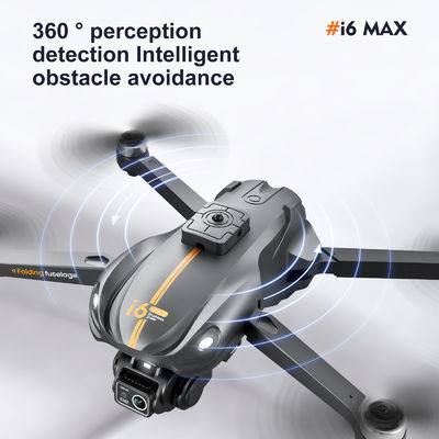 I6 Max Obstacle Avoidance Night 4k Dual Camera Aerial Fpv Drone Brushless Motor Wind Resistant Optical Flow Rc Quadcopter
