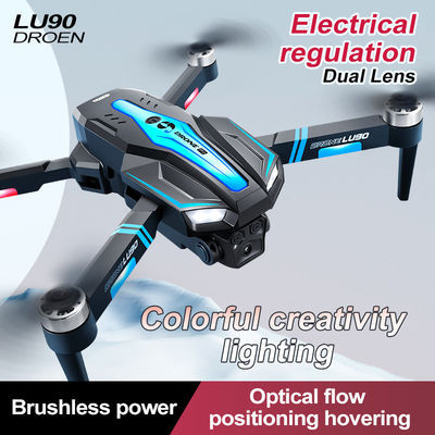 Beginner Drones Three-axis Flow Positioning Brushless Mini Foldable Drone with Infrared Obstacle Avoidance and 4k Camera