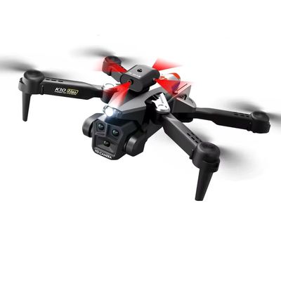 K10 Max Obstacle Avoidance Drone 4K Ultra HD Camera 2.4G RC Quadcopter Four-way Optical Flow Mini Foldable K10 Fpv Drones