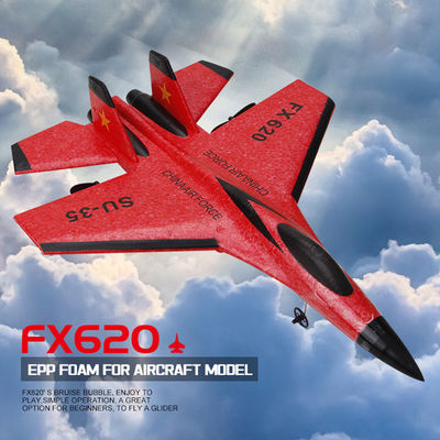 FX620 2.4GHz 2-Channel Foam RC Plane Model Glider RC Jet Airplane with Charging Time of 60 Mins and 3.7V 150mAh Battery