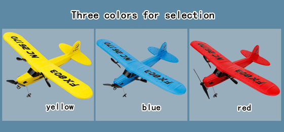 Super Glider Fx803 2.4g Piper J3 Cub Rc Airplane Nc26170 Epp Fixing Wing Aircraft with Long Flight Time and Stable Flight
