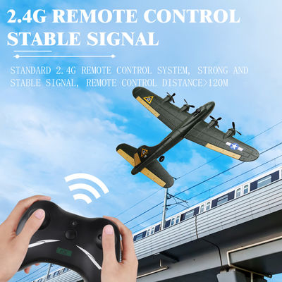 Experience the Thrill of Flying with Fx817 Remote Control Foam Aircraft Fixed Wing Model Glider B17 Bomber Toy Aircraft