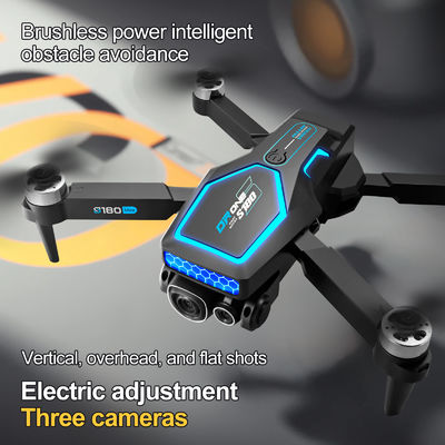 Plastic S180 Brushless Obstacle Avoidance Aerial Photography Drone Remote-controlled Aircraft