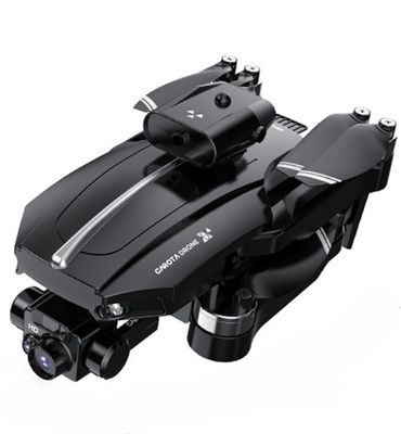 BLACK HUGTEC W21 Drone Customizable Camera Settings and One-Touch Video Recording for Maximum Flight Time 10-20min