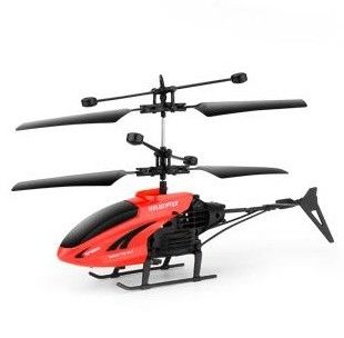 19X4X11 CM HUGTEC F370 Lightweight Toy Gesture Sensing Helicopter with Gyroscope Equipped Miniature Aerial Plaything
