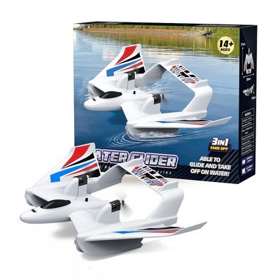 2 Channels Epp Foam Rc Hydroplane Remote Control Toy For Kids Age Range 5 to 7 Years Electric Power Source Amphibious