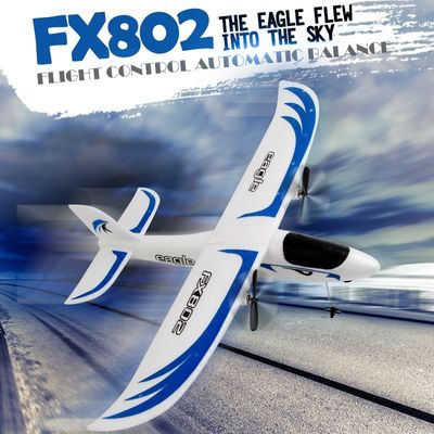 Super Glider Fx802 2.4g 2ch Epp Foam Remote Controlled Glider Model Ready-to-Go for Intermediate Operator Skill Level