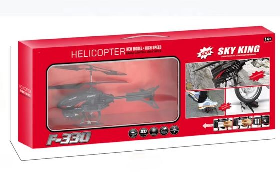 Experience the Thrill of Flying with the F330 Mini Helicopter USB Rechargeable and LED Light-Up