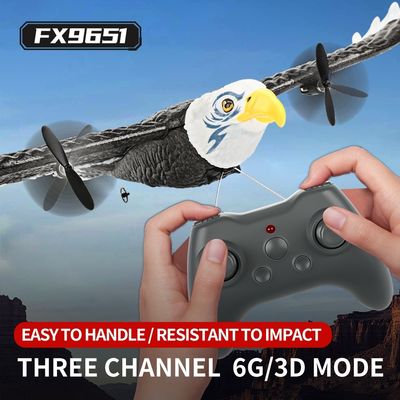 Features RTF 3ch Epp Foam Rc Simulation Wingspan Bald Eagle 2.4g Rc Glider Airplane Toys with 14 Years up Age Range