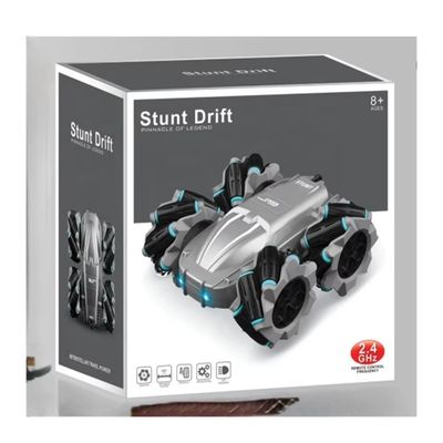 M2 360 Driving Drifting Remote Control Rc Stunt Cars Toys For Kids BLACK Beginner Operator Skill Level
