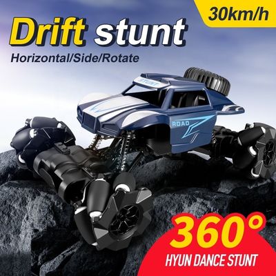 Original Box Package Includes 360 Rotation Radio Control Stunt Rc Drift Racing Car With Light and Light M3 9 Channels
