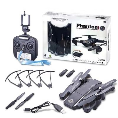 D5Hw Hot Products Drone High Popularity Brushless Motor Drone Camera Wi-Fi Wireless Communication Technology 45X45X8 Size