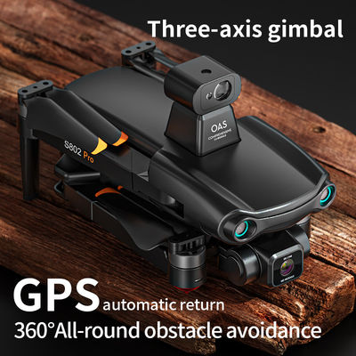 S808 Drone 360 Obstacle Avoidance Brushless Three-axis Eis Anti-shaking Ptz 8k Ultra-clear Aerial Photography Gps Rc Aircraft