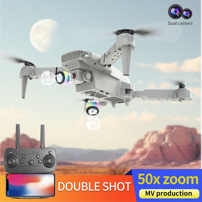 Professional Portable Drone E88 Pro with Dual Camera 4k 8k Wifi Fpv Quadcopter 3.7V 1800mAH Lithium Battery Capacity