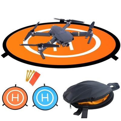 Pro Platinum 55cm Drone Parking Apron Pad for Air Pro 4 Pro Orange Blue Foldable Landing Pad