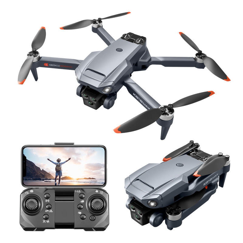 K818max 360 Degree Flip Drone Professional 4k Obstacle Avoidance Fpv Wifi Camera Electric for Intermediate Operators 122 g