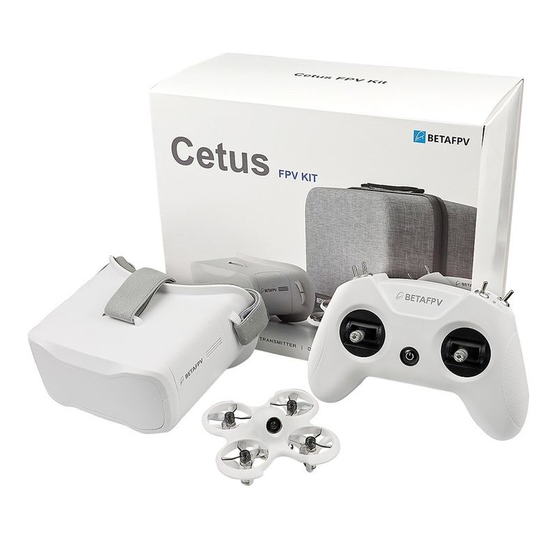 Cetus Fpv Kit Indoor Racing Rc Drone Rtf/bnf Vtx Frsky D 8 Vtx Literadio 2 Se Transmitter Vr02