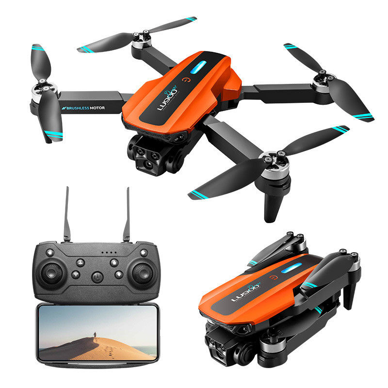 Lu900 Mini Drone 4k Dual Camera Drone With 5g Wifi Fpv Abs Remote Control Toys 100m Image Transmission Distance Yes Gyro