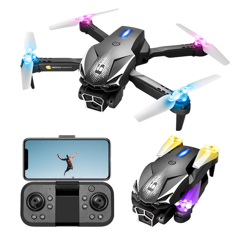 Beginner Hobby Drone With Camera 480p 30m Wifi Image Transmission Optical Flow Waypoint Flying Drone Obstacle Avoidance Mini Aircraft