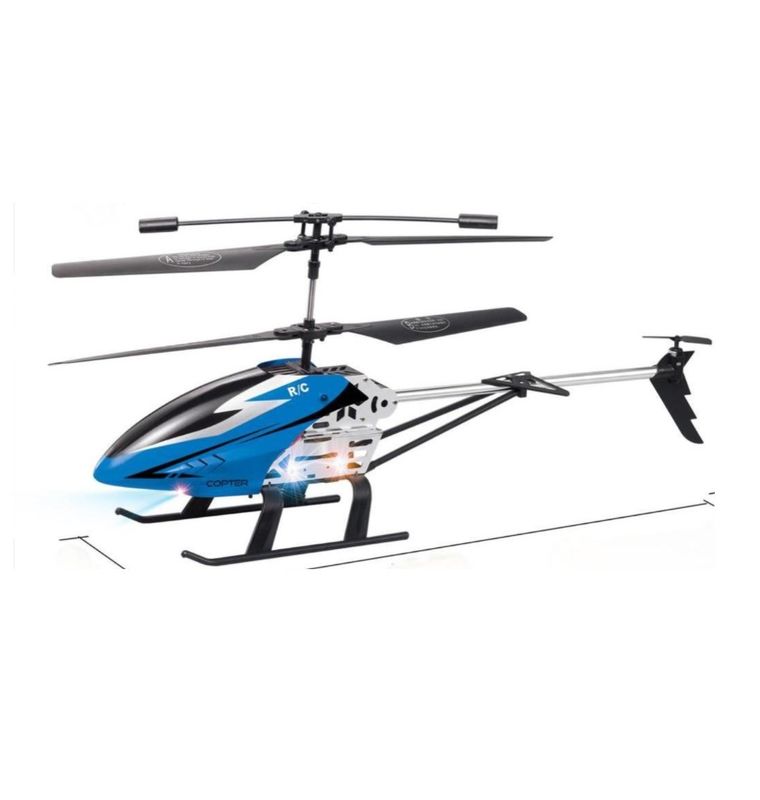State of Assembly Ready-to-Go Metal Rc Helicopter TOY aircraft with Rechargeable Remote Control at HUGTEC