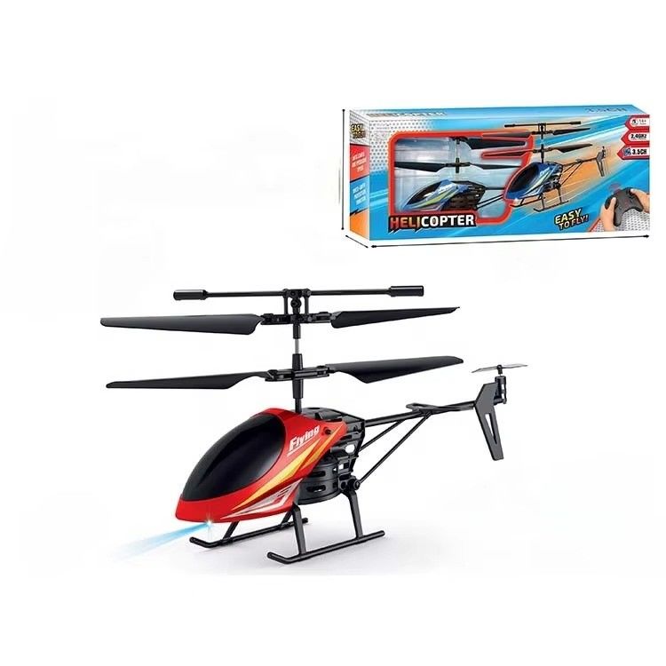 300MAH Battery Beginner-Friendly Mini Helicopter With Gyro-Stabilization for Indoor and Outdoor