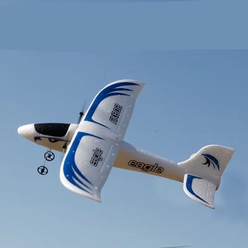 Control Channels 2 CHANNELS Toyhome Direct Fx802 Epp Foam 2.4g 2 Remote Control Airplane Eagle Rc Plane For Kids Adults