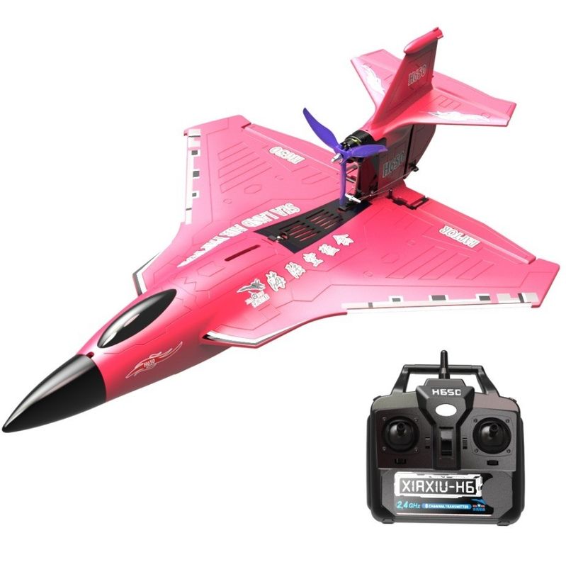 Raptor H650 Epp Foam 6ch Rtf Led Lights Sea Land Air Electric Radio Control Rc Jet Fighter Brushless Aviation Toy Perfect