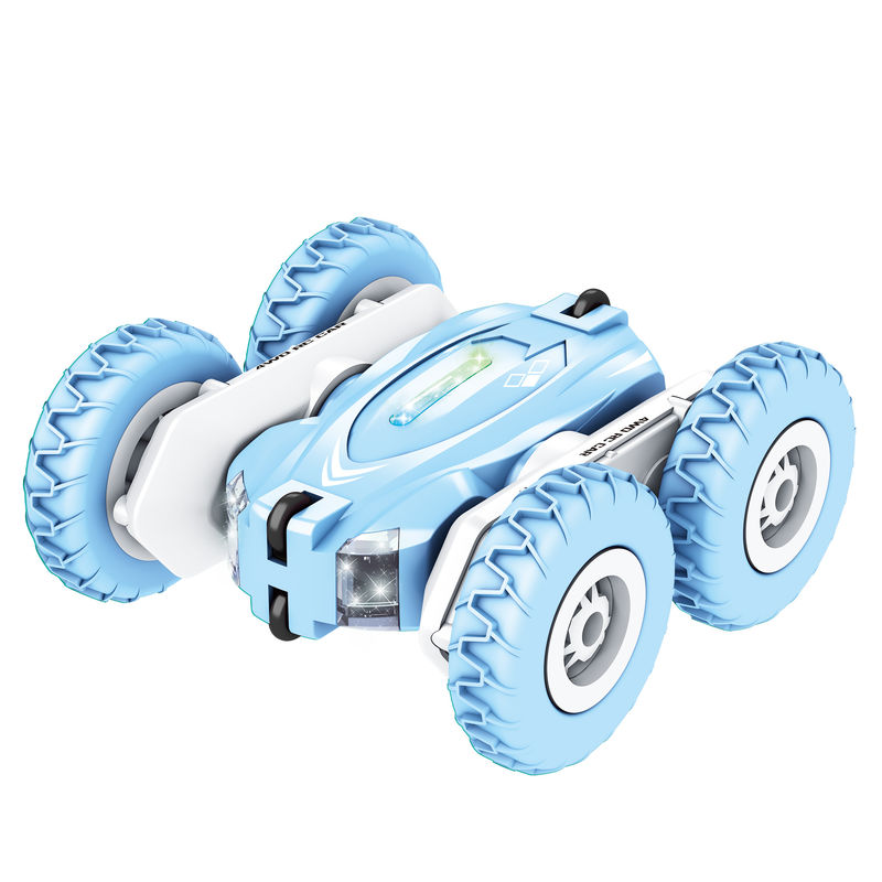 Electric Stunt Car Double-sided Swing Arm Tumbling Car Remote Control High Speed Toy for Kids
