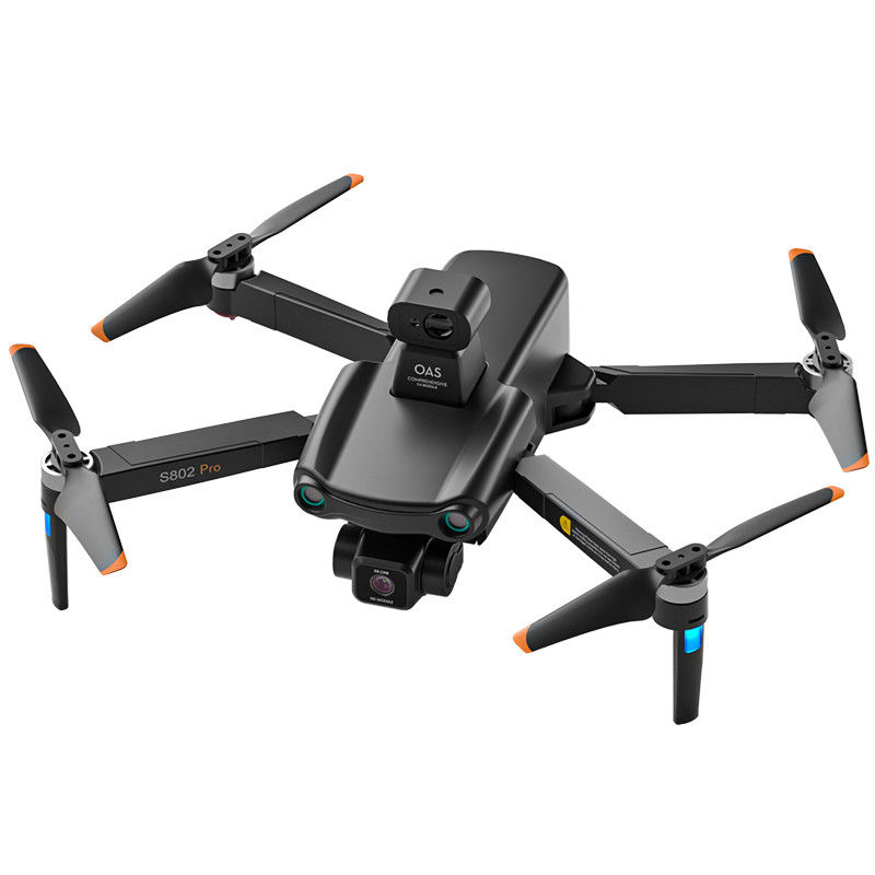 S808 Drone 360 Obstacle Avoidance Brushless Three-axis Eis Anti-shaking Ptz 8k Ultra-clear Aerial Photography Gps Rc Aircraft