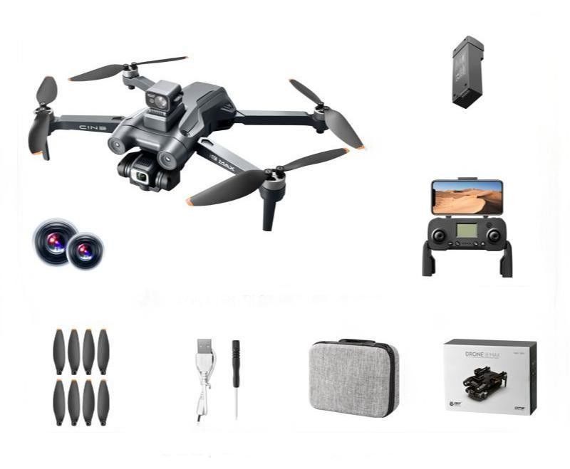 I8 Max 360 Laser Obstacle Avoidance Automatic Homing Remote Control Black Brushless Motor Rc Drone With 4k Hd Camera